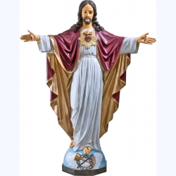 Figurka Serce Pana Jezusa.Duża 135 cm / na zamówienie
